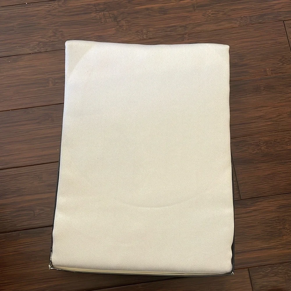 Ralph Lauren tuxedo portrait tablecloth white